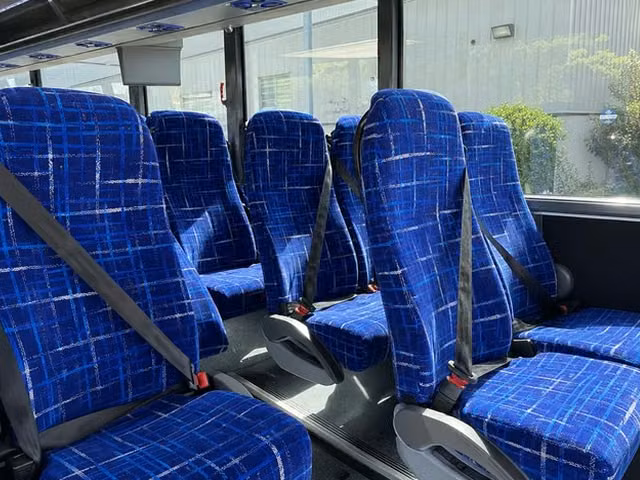 marion charter bus interior